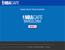 Tablet Screenshot of nbacafe.com